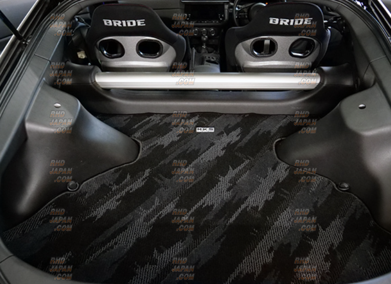 P2M - NISSAN S13 1989-94 240SX RACE FLOOR MATS : DARK GREY